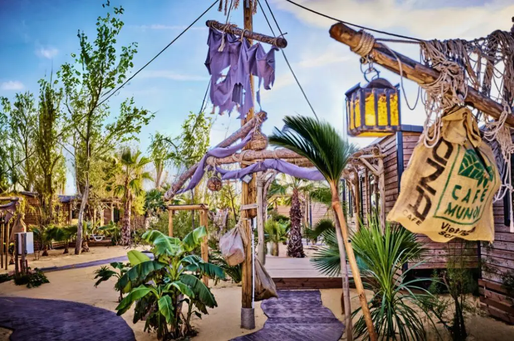 décoration pirate secteur beach