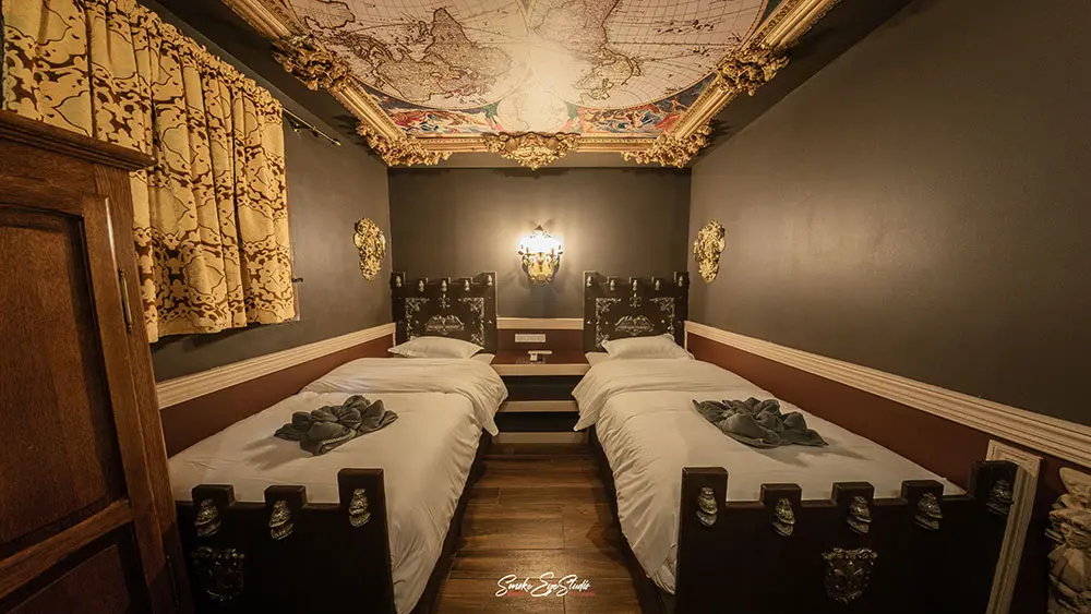 Chambre d'enfant avec 2 lit dans une suite pour 4 personnes